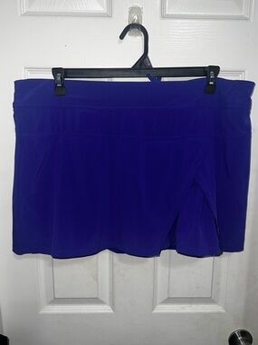 Athleta Deep Purple Performance Skort plus size 1X